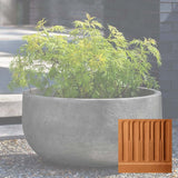 Campania Low Tribeca Planter - P-764