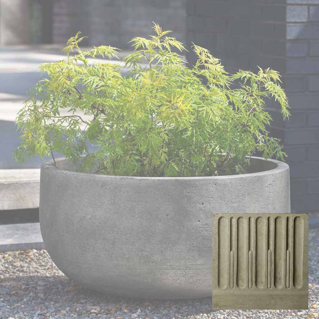 Campania Low Tribeca Planter - P-764
