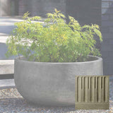 Campania Low Tribeca Planter - P-764