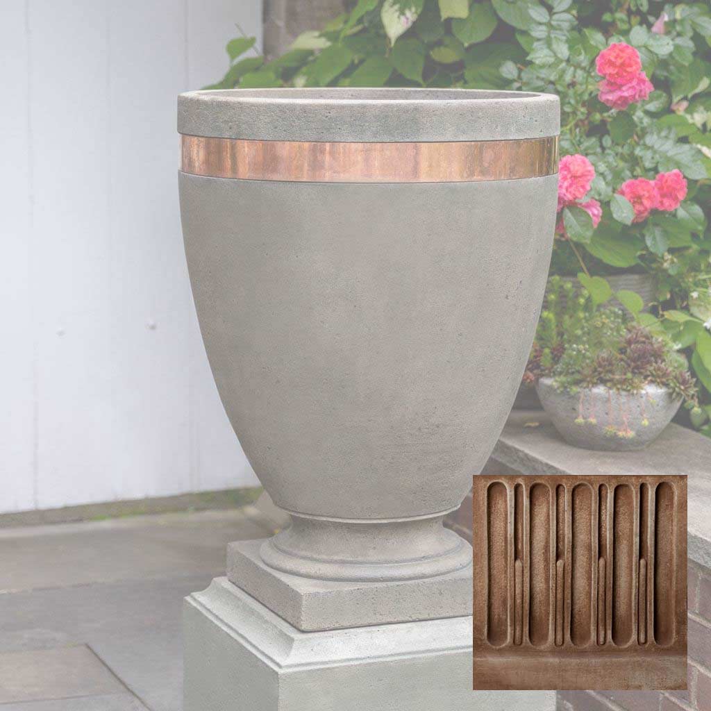 Campania Moderne Tall Planter - P-782