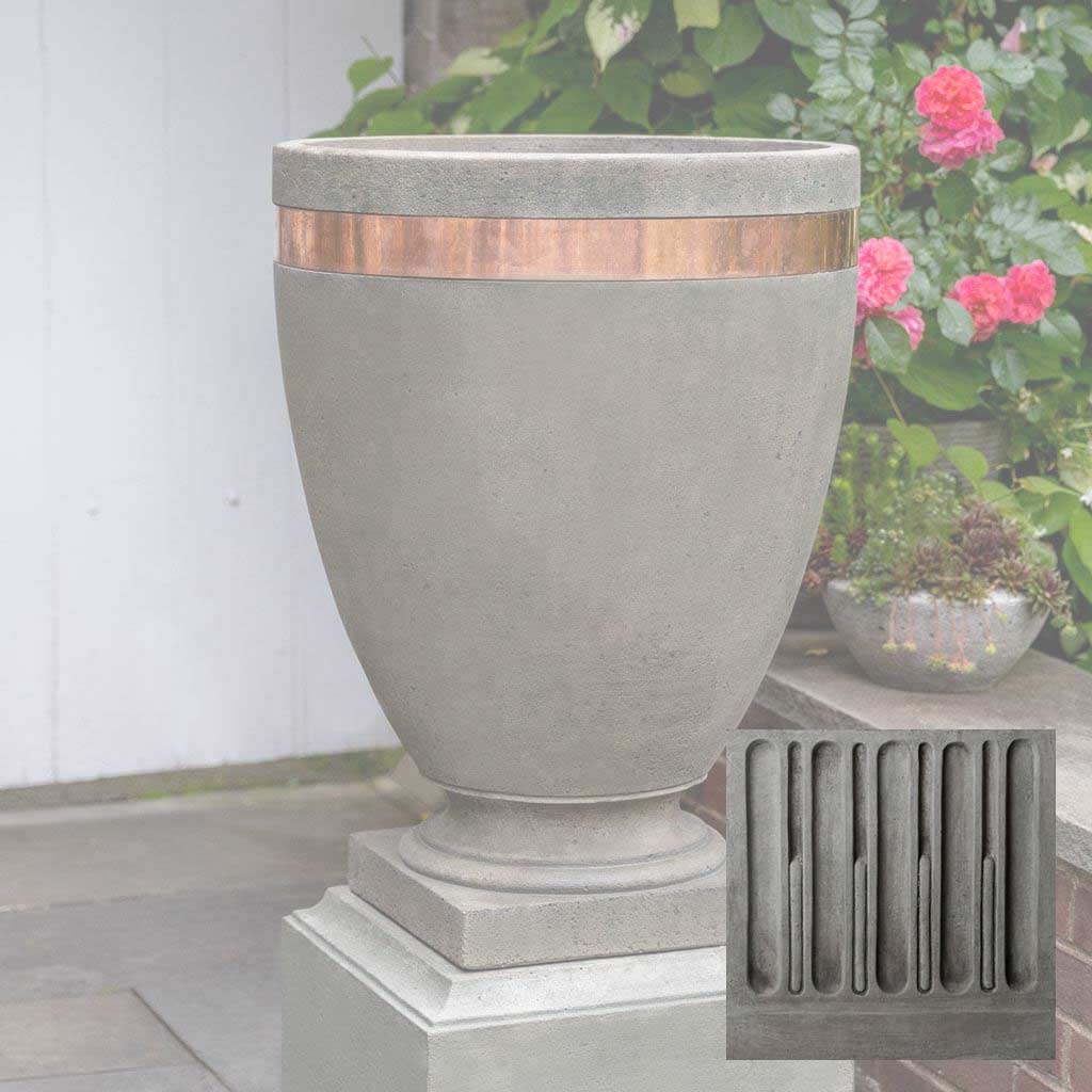 Campania Moderne Tall Planter - P-782