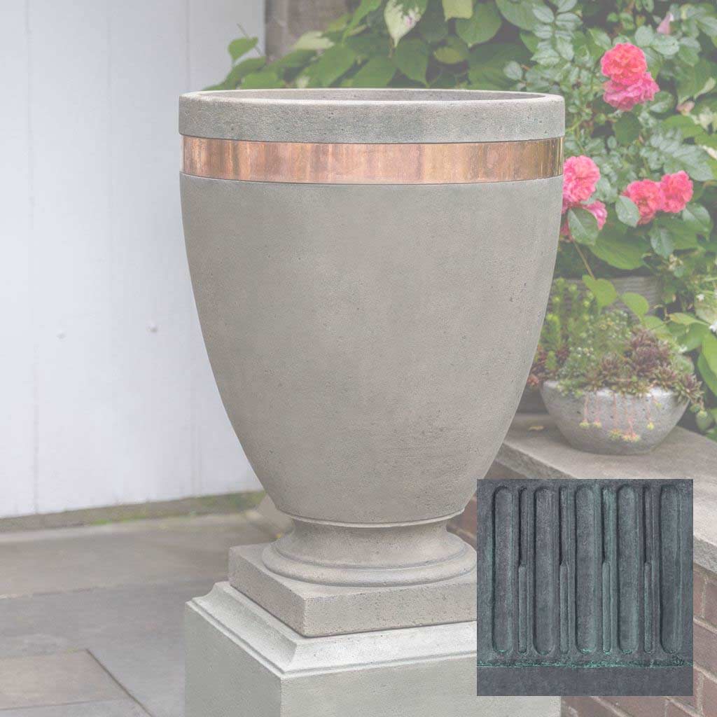 Campania Moderne Tall Planter - P-782