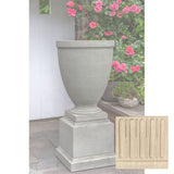 Campania Capitol Hill Urn w/ Rustic 16.5 Pedestal - PPD-788A