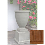 Campania Capitol Hill Urn w/ Rustic 16.5 Pedestal - PPD-788A