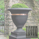 Campania Classic Copper Banded Urn, Large - P-838