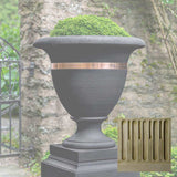 Campania Classic Copper Banded Urn, Large - P-838