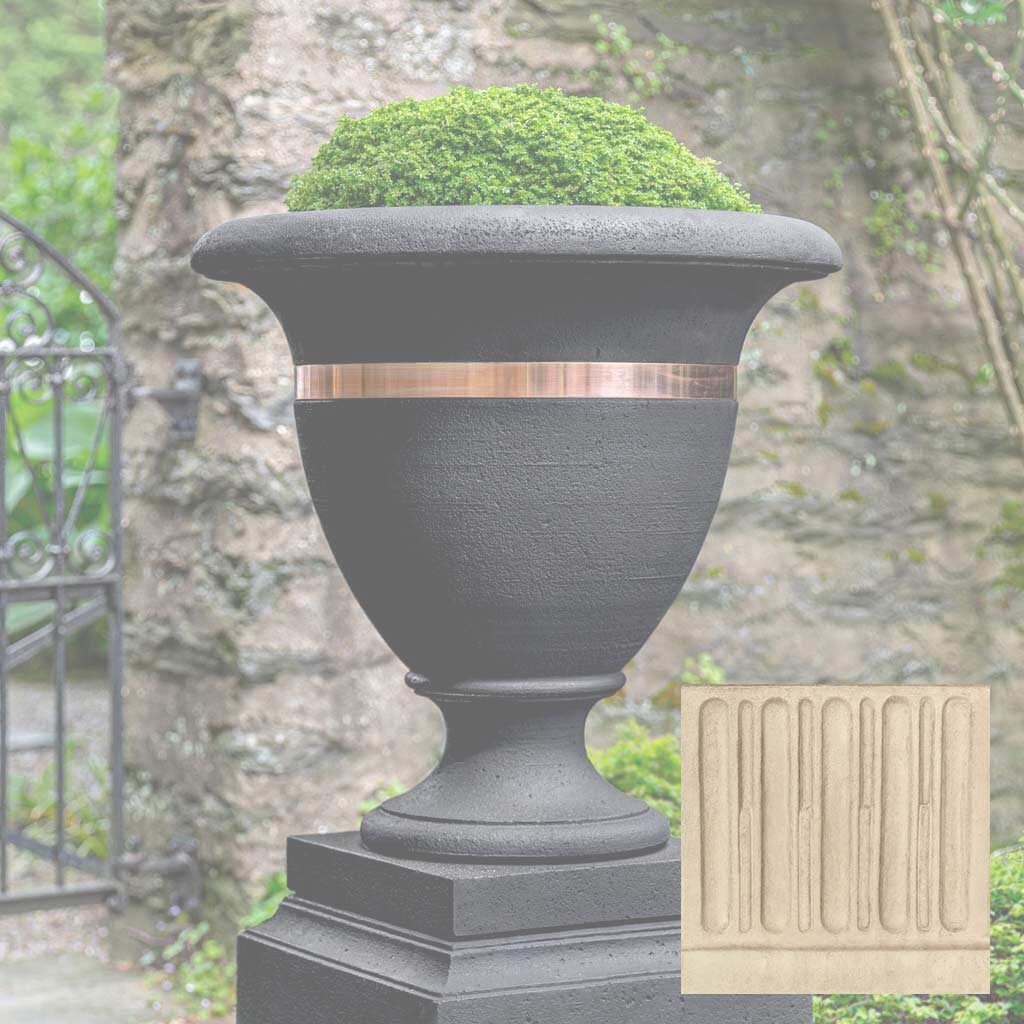 Campania Classic Copper Banded Urn, Large - P-838