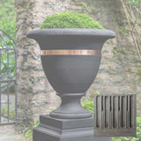 Campania Classic Copper Banded Urn, Large - P-838