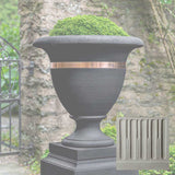 Campania Classic Copper Banded Urn, Large - P-838