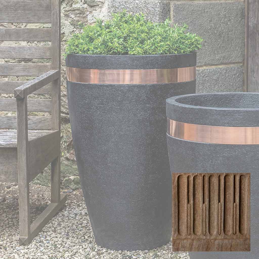 Campania Moderne Tapered Tall Planter - P-866