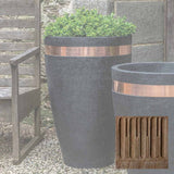 Campania Moderne Tapered Tall Planter - P-866