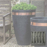 Campania Moderne Tapered Tall Planter - P-866