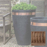 Campania Moderne Tapered Tall Planter - P-866