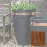 Campania Moderne Tapered Tall Planter - P-866