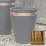 Campania Moderne Tapered Planter - P-867