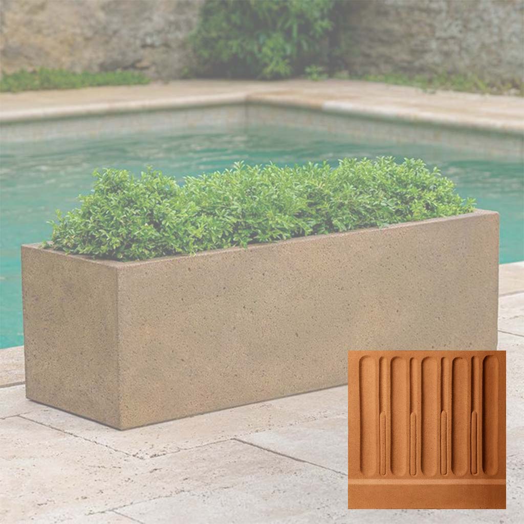 Campania Textured Trough Planter - P-908