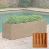 Campania Textured Trough Planter - P-908