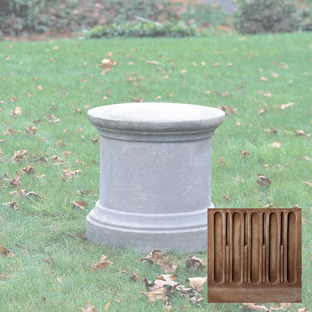 Campania Plain Round Pedestal - PD-108