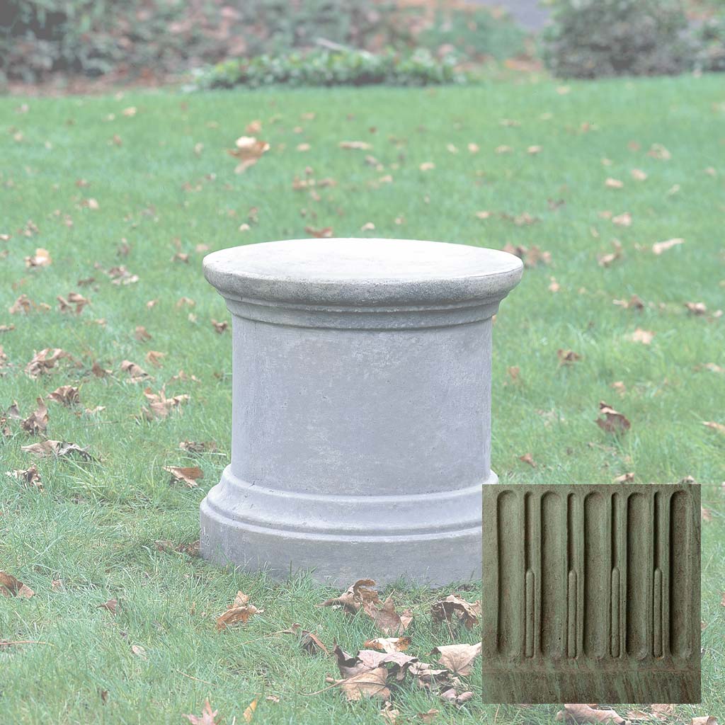 Campania Plain Round Pedestal - PD-108