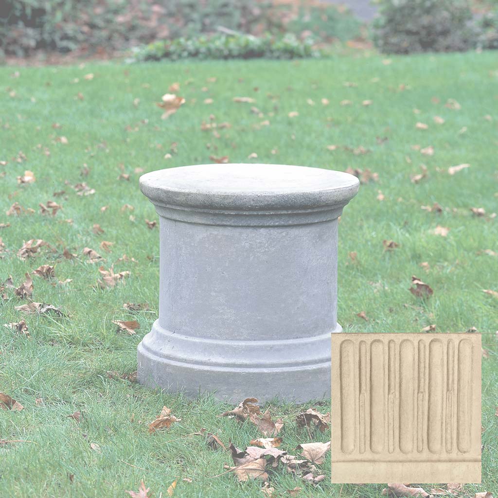 Campania Plain Round Pedestal - PD-108