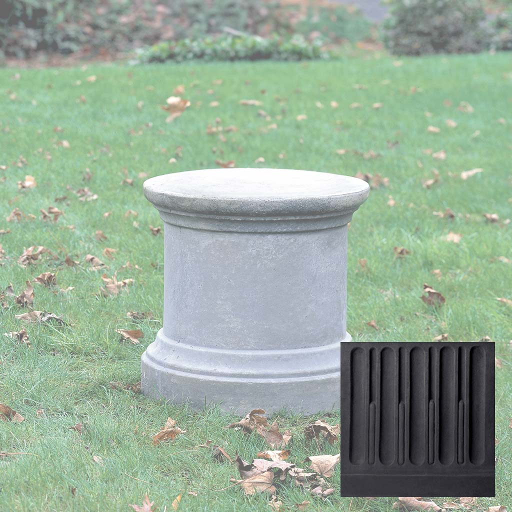 Campania Plain Round Pedestal - PD-108