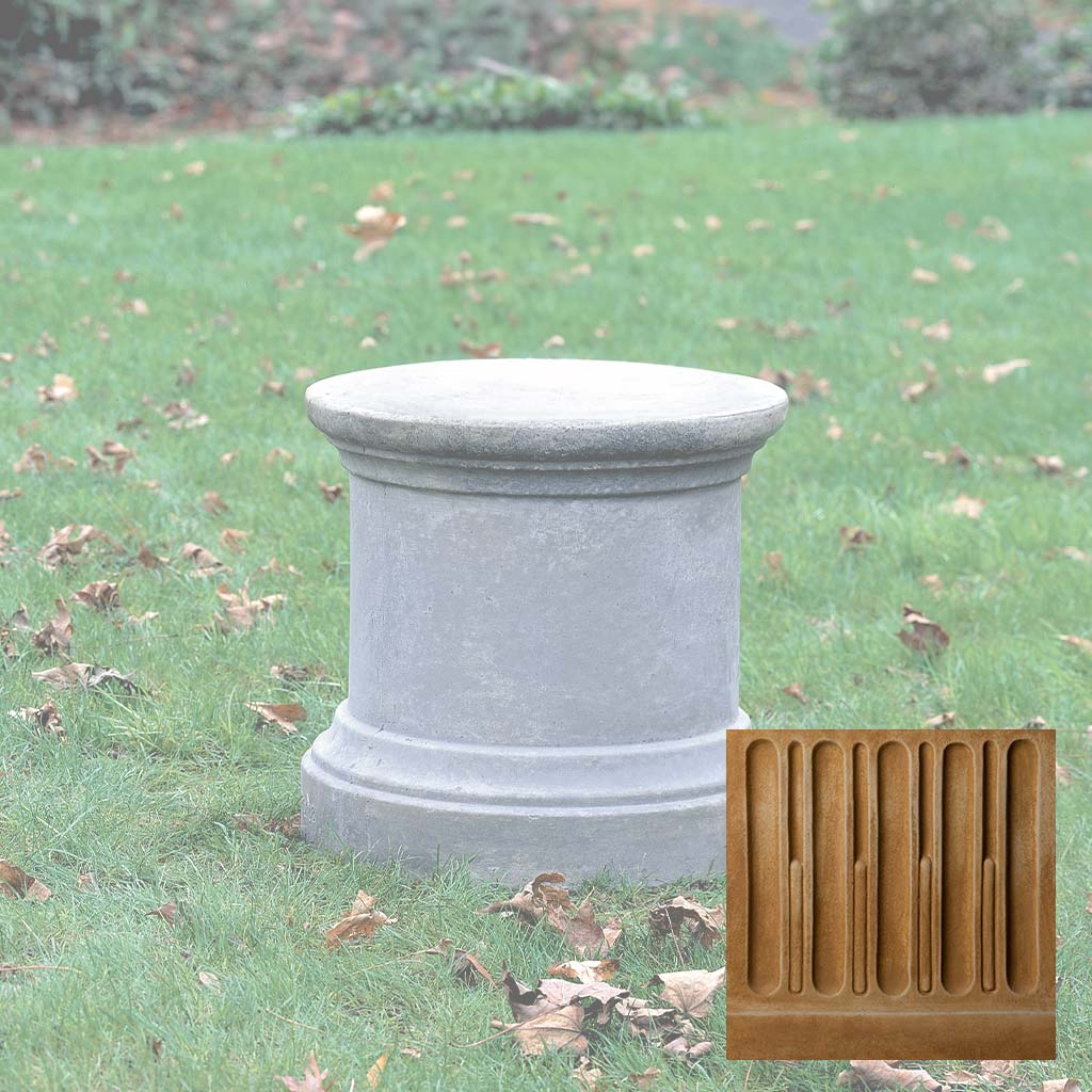Campania Plain Round Pedestal - PD-108