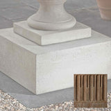 Campania Textured Low Sq Pedestal - PD-173