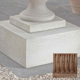 Campania Textured Low Sq Pedestal - PD-173