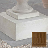 Campania Textured Low Sq Pedestal - PD-173