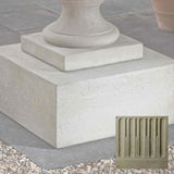 Campania Textured Low Sq Pedestal - PD-173