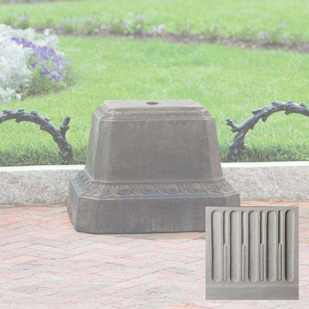 Campania Smithsonian Egg and Dart Pedestal - PD-179