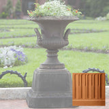 Campania Smithsonian Egg and Dart Pedestal - PD-179