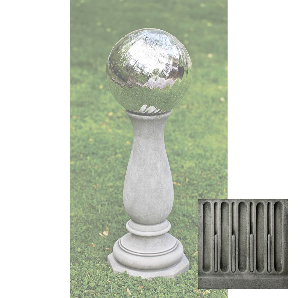 Campania Winslet Globe Holder Garden Statue - PD-200