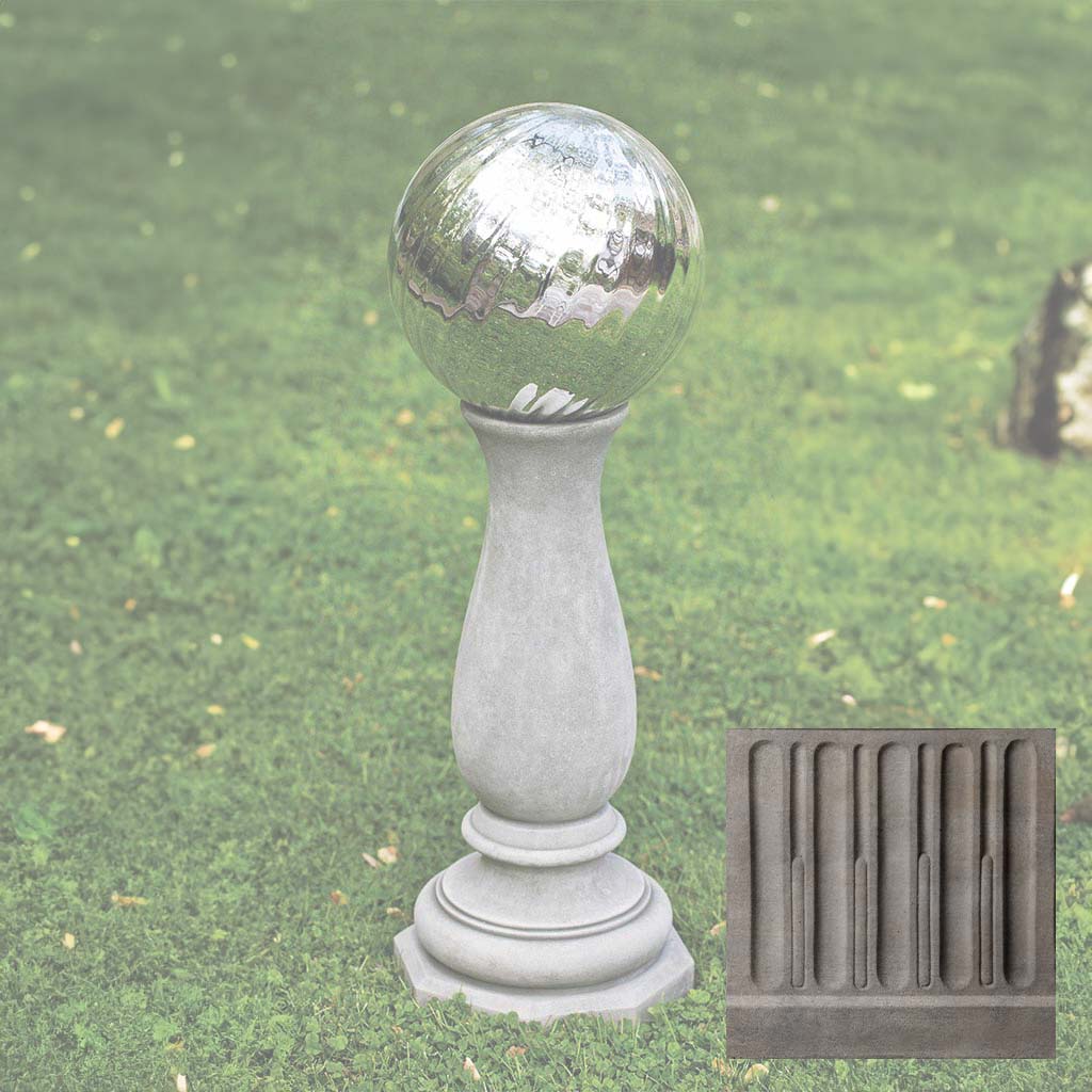 Campania Winslet Globe Holder Garden Statue - PD-200