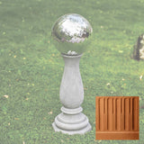 Campania Winslet Globe Holder Garden Statue - PD-200
