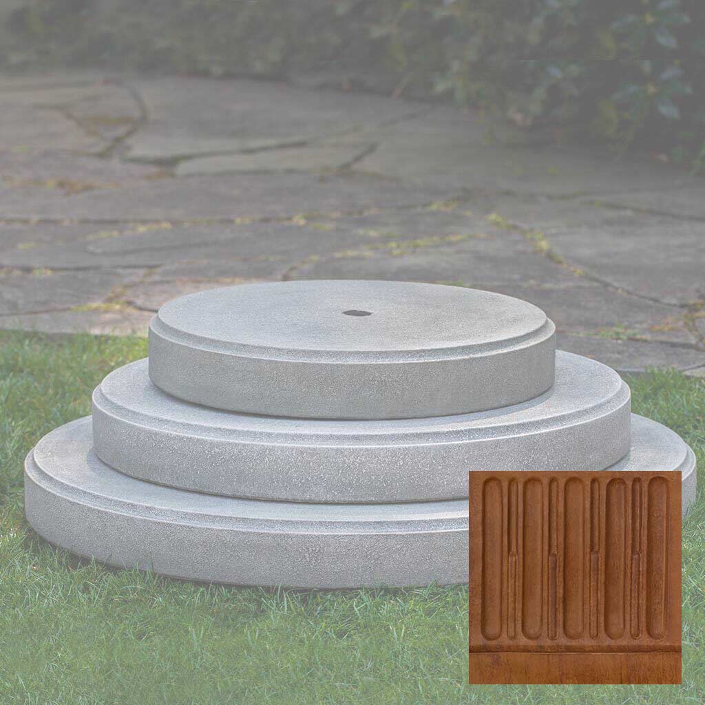 Campania Round Plinth Pedestal - PD-215