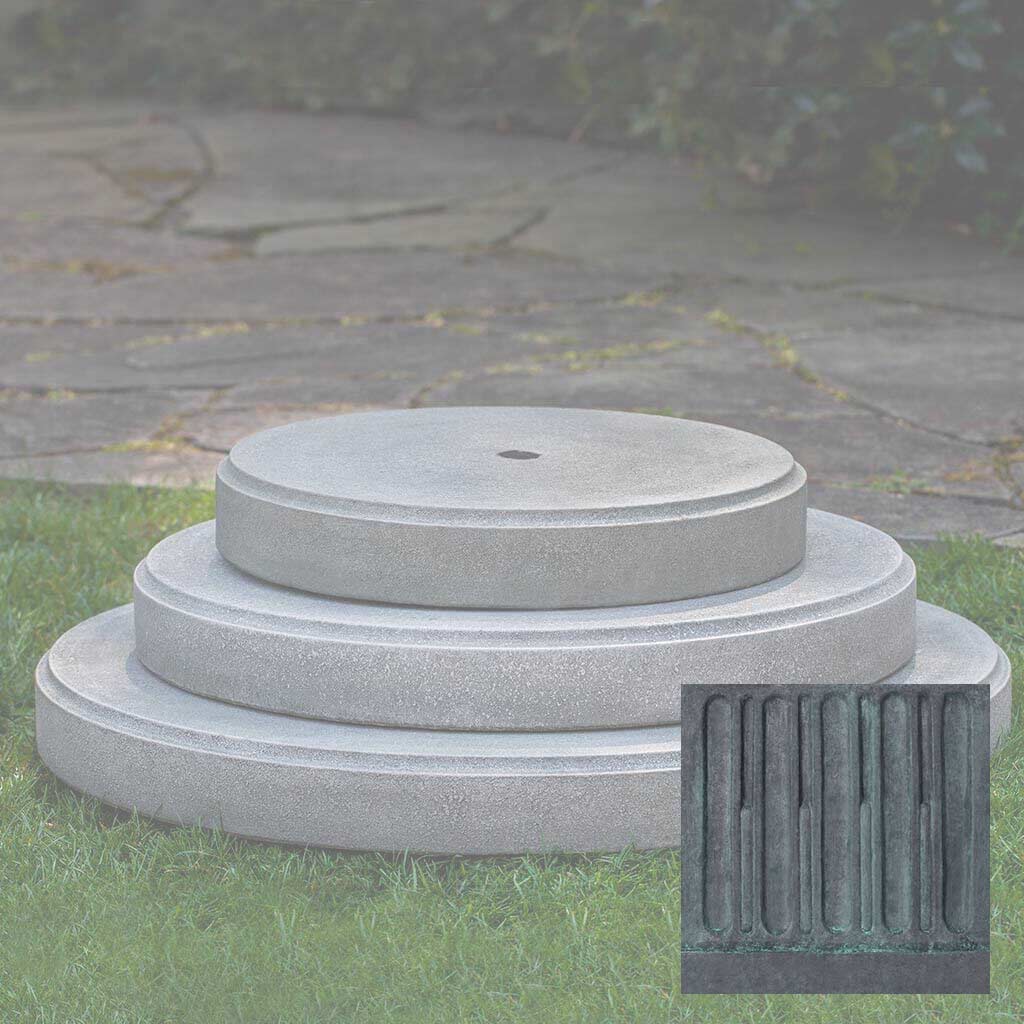 Campania Round Plinth Pedestal - PD-215