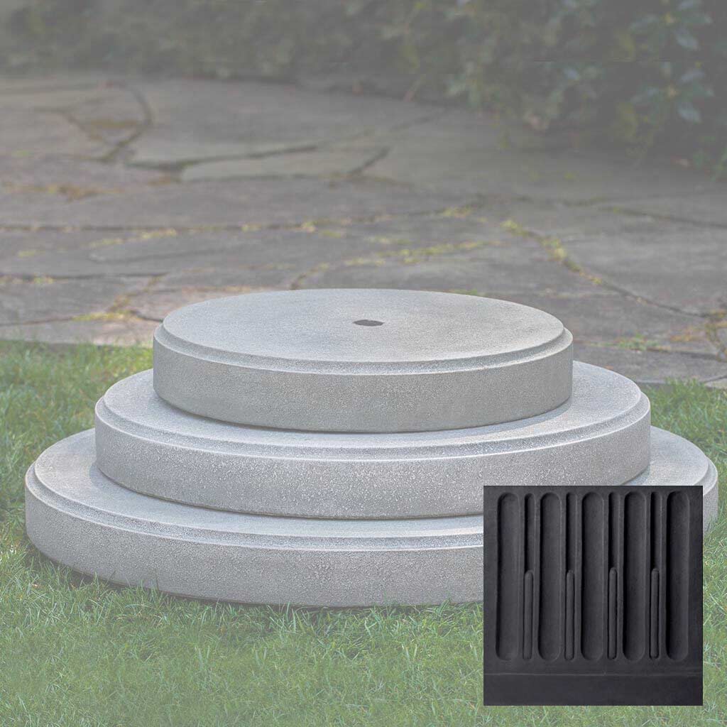 Campania Round Plinth Pedestal - PD-215