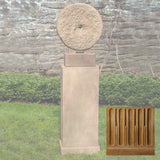 Campania Rectangular Tall Pedestal - PD-223