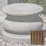 Campania Low Round Plain Pedestal - PD-78
