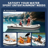 Portable Inflatable Dinghy Boat Kit With Accessories