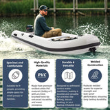 Portable Inflatable Dinghy Boat Kit With Accessories