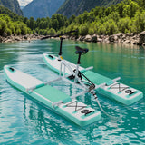Portable Inflatable Water Marine Pedal Water Bike Kit With Accessories