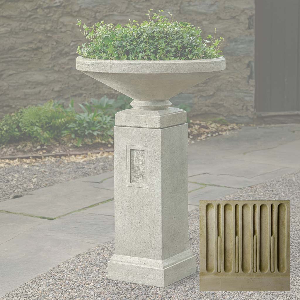 Campania Gimlet Urn with Pedestal - PPD-1013A