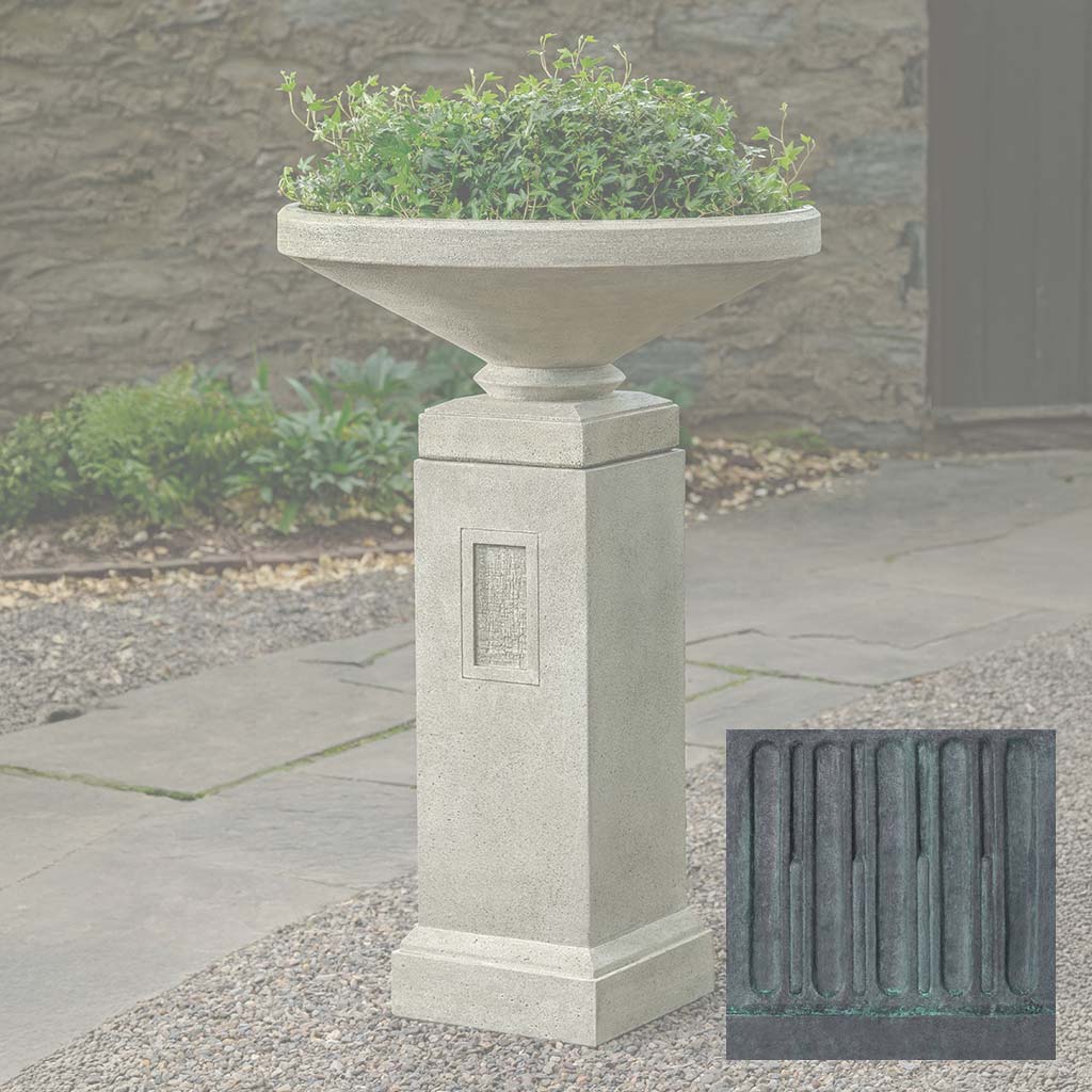 Campania Gimlet Urn with Pedestal - PPD-1013A