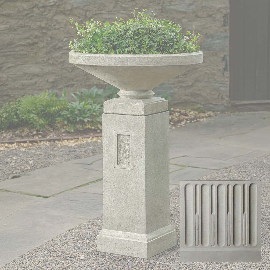 Campania Gimlet Urn with Pedestal - PPD-1013A