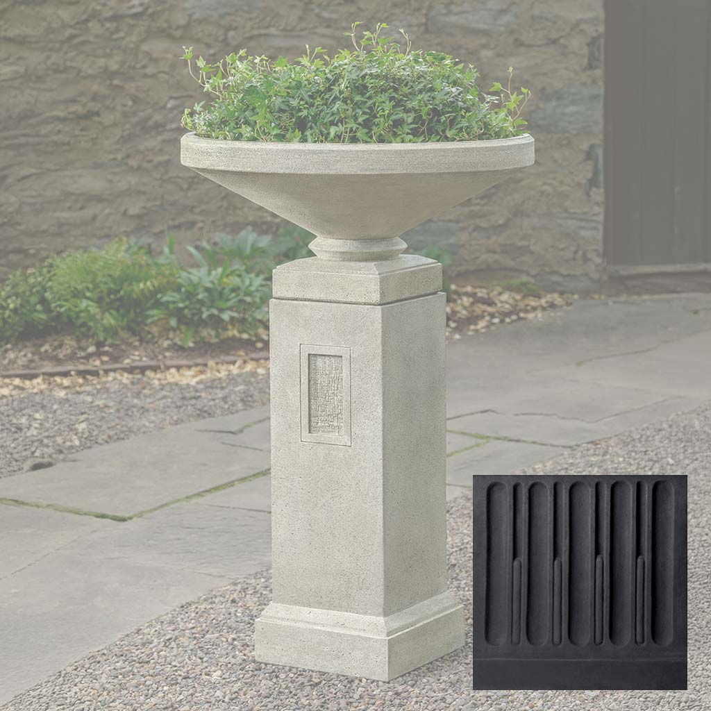 Campania Gimlet Urn with Pedestal - PPD-1013A