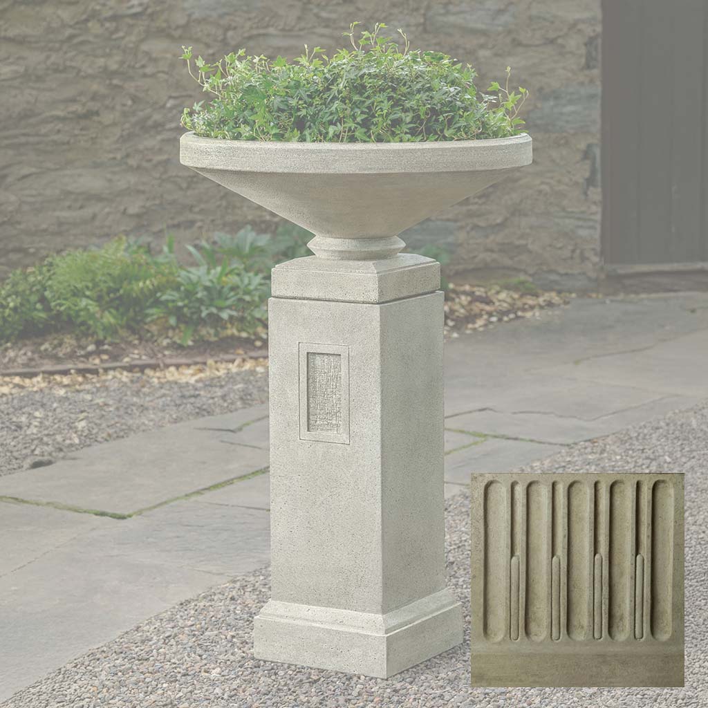 Campania Gimlet Urn with Pedestal - PPD-1013A