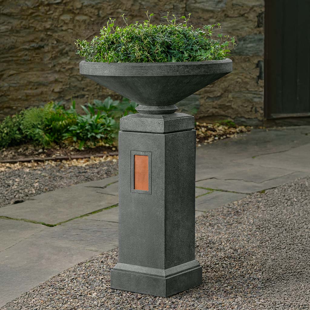 Campania Gimlet Urn with Pedestal - PPD-1013A