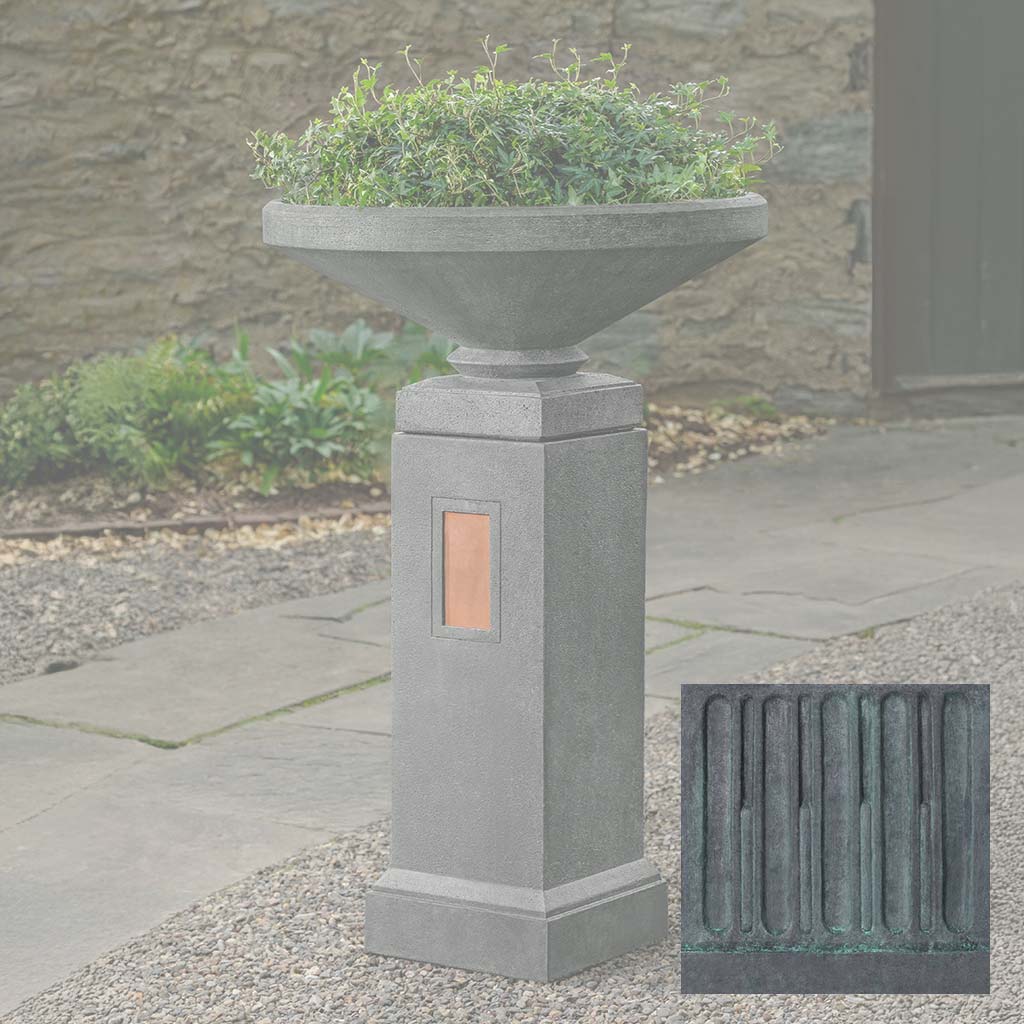 Campania Gimlet Urn with Pedestal - PPD-1013A